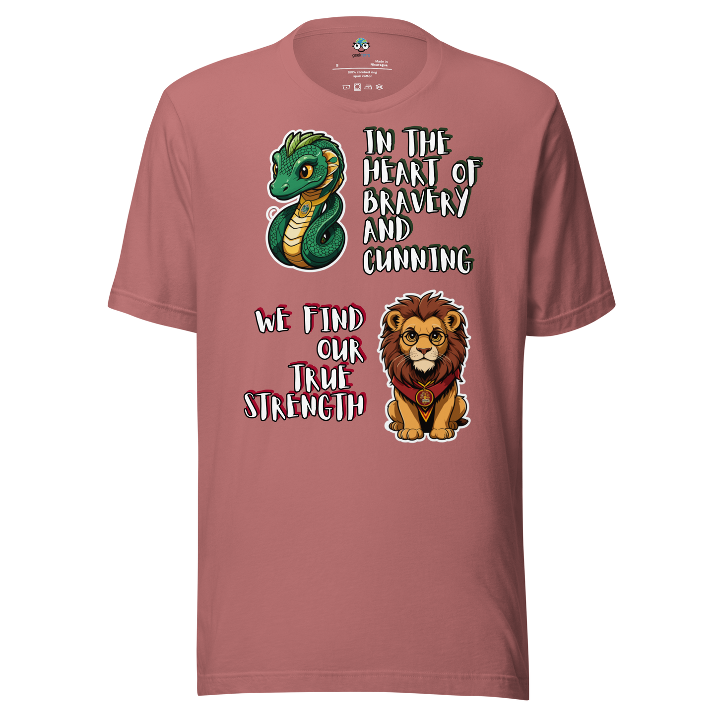 Lion & Serpent: Dual House Allegiance T-Shirt