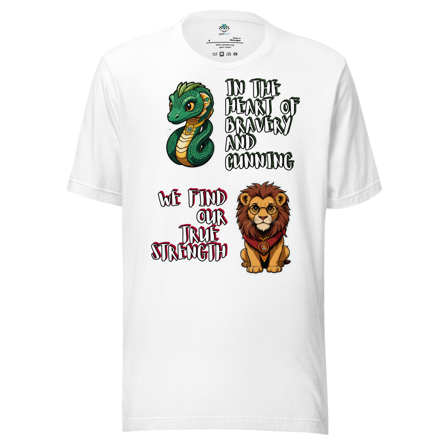 Lion & Serpent: Dual House Allegiance T-Shirt